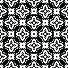 Seamless vector pattern in geometric ornamental style. 