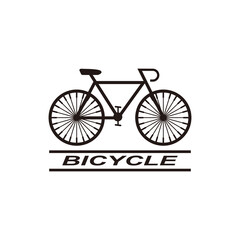 bicycle vector icon logo design