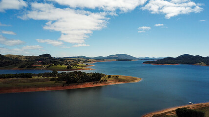 Obraz premium view of the lake