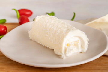 Kaymak / Butter Cream for Turkish Breakfast. Milk cream or Clotted cream