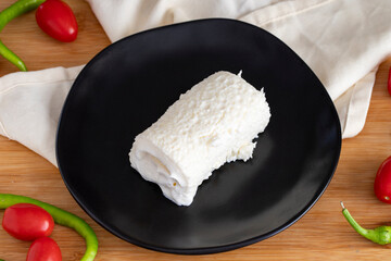 Kaymak / Butter Cream for Turkish Breakfast. Milk cream or Clotted cream