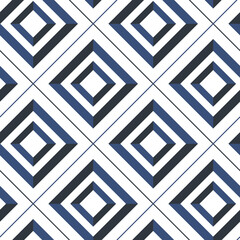 Seamless pattern with colored square blocks. Geometric background design. Vector illustration.