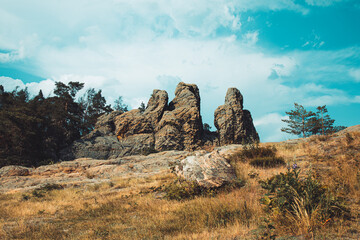 Teufelsmauer Harz, Berge, Landschaft Natur