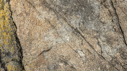 거칠고 단단한 느낌의 바위 표면
