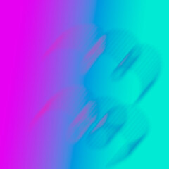 abstract multicolor background with waves