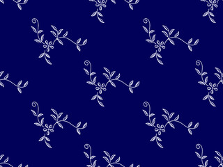 Modern contemporary style pattern design. Seamless for background, carpet, wallpaper, clothing, wrap, batik, fabric, sarong, embroidery, style, Vector Image