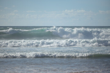 Portugiesisches Meer, Atlantik, Wellen, Wasser, Küste
