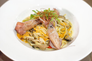 Pasta with Seafood