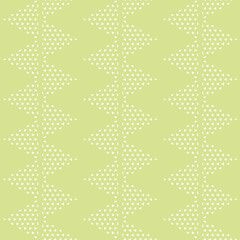 Vector Triangle Zigzag Stripes sur fond transparent vert lime. Parfait pour les projets de tissu, de papier peint et de scrapbooking.