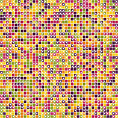 Abstract Geometric Pattern generative computational art illustration