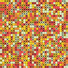Abstract Geometric Pattern generative computational art illustration