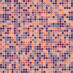 Fototapeta premium Abstract Geometric Pattern generative computational art illustration