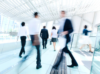 Business people in Asia, Hong Kong.