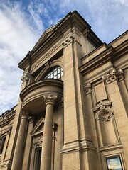 Obraz premium the facade of the cathedral Cracow
