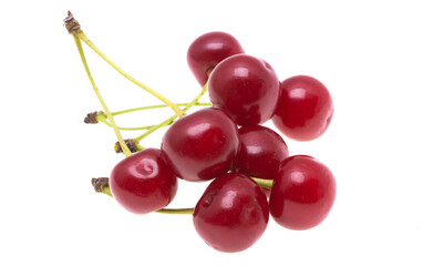 cherries isolated