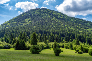 Fototapeta na wymiar Hill Cebrat in Slovakia