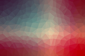 Abstract low polygon background