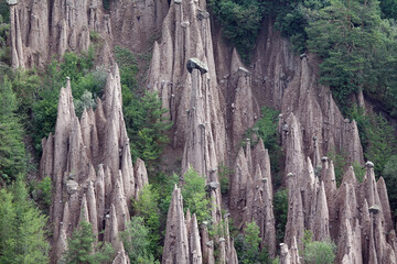 Erdpyramiden bei Lengmoos