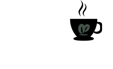 Delicious aromatic coffee in the morning.