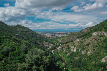 Fototapeta premium view from the mountain
