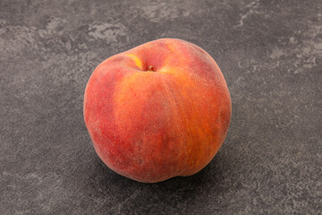 Fresh ripe sweet peach fruit