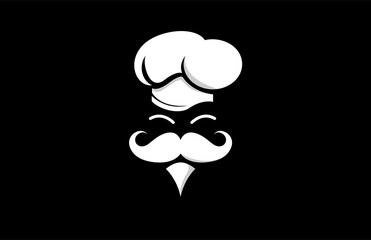 Simple Face Chef Logo