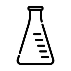 Icon Of Chemistry Cone Flask