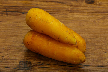 Natural food - Raw Yellow carrot
