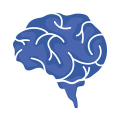 blue brain icon