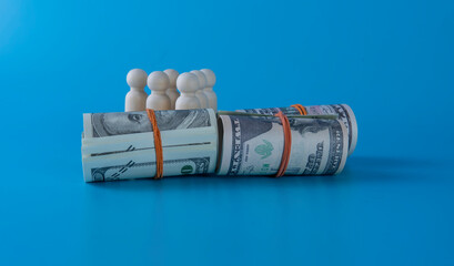 Financial growth concept