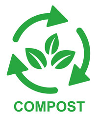 picto compost recyclage feuilles 5