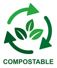 picto compost recyclage feuilles 9