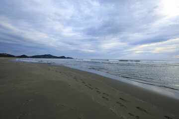 宮崎県日向市　早朝の小倉ヶ浜