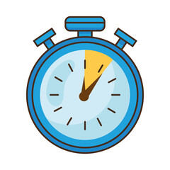 Isolated chronometer icon