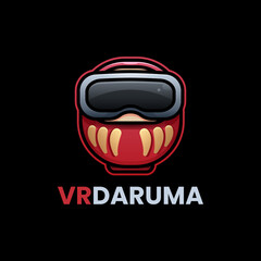 daruma logo design.