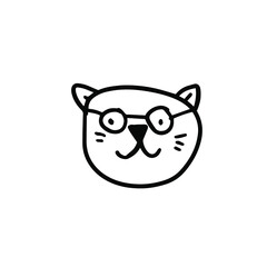 Cat. Hand drawn illustration