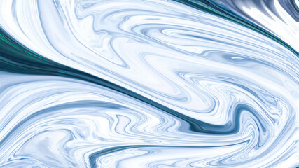 blue and white abstract liquid marble design background