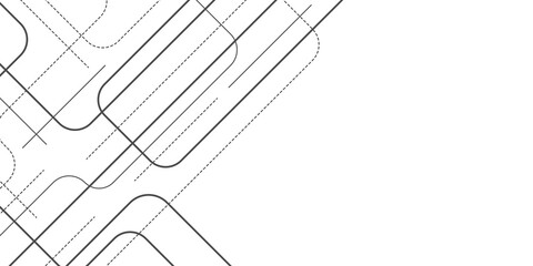 Technology background of lines.The modern concept of digital technology. Abstract geometry.Vector illustration.