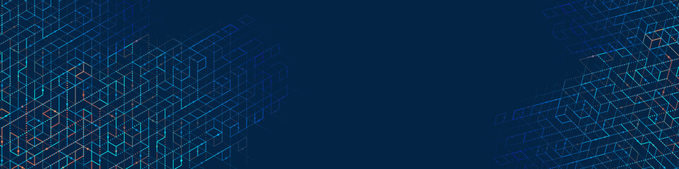 Technology background .Geometric lines.Abstract tech.Technical drawing.Vector illustration.