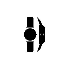 Watches icon logo, vector design