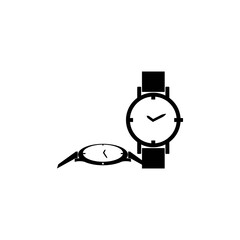 Watches icon logo, vector design