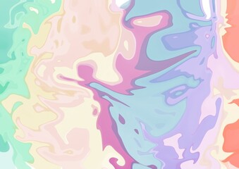 Fototapeta na wymiar abstract with splashes fairly light soft tone pastel wallpaper 