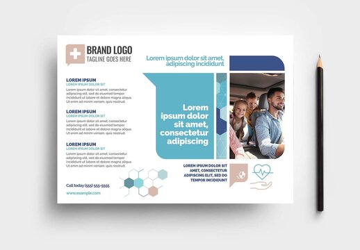 Health Care Insurance Flyer Banner 