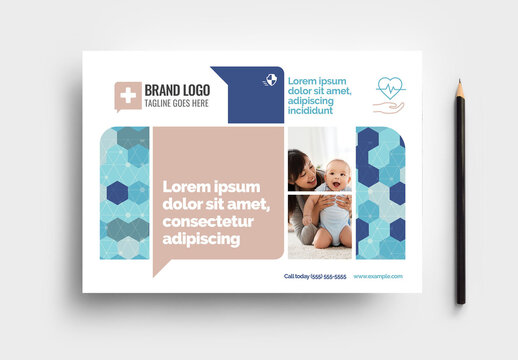 Medical Health Care Insurance Poster Flyer Banner 