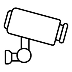 Street monitoring Camera, linear design of CCTV camera