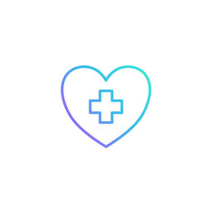 Obraz premium Medical Help icon. Vector illustration for graphic design, Web, UI,
