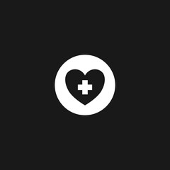 Medical Help icon. Vector illustration for graphic design, Web, UI,