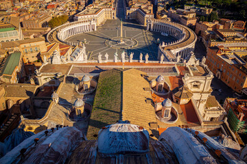 View on St Peter's square