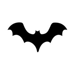 black halloween bat