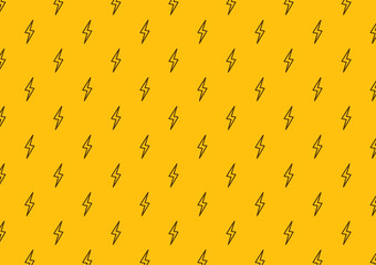 Thunder vector pattern. wallpaper. symbol. Bolt symbol pattern wallpaper.